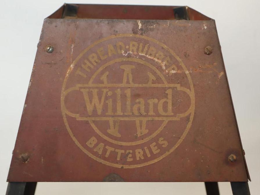 Willard Batteries Product Display Rack - 5
