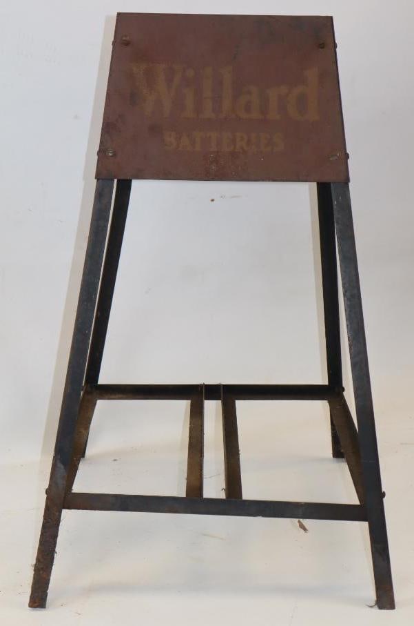 Willard Batteries Product Display Rack - 6