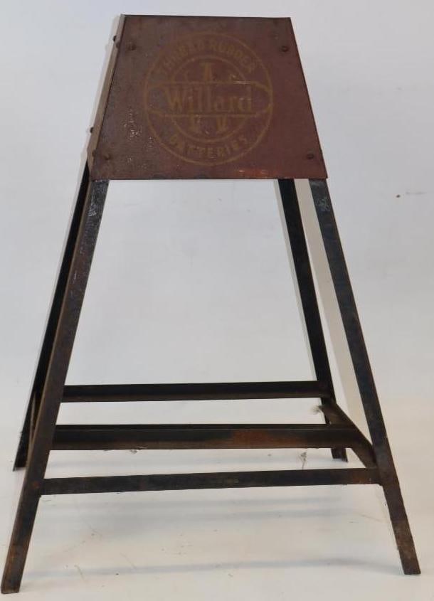 Willard Batteries Product Display Rack - 7