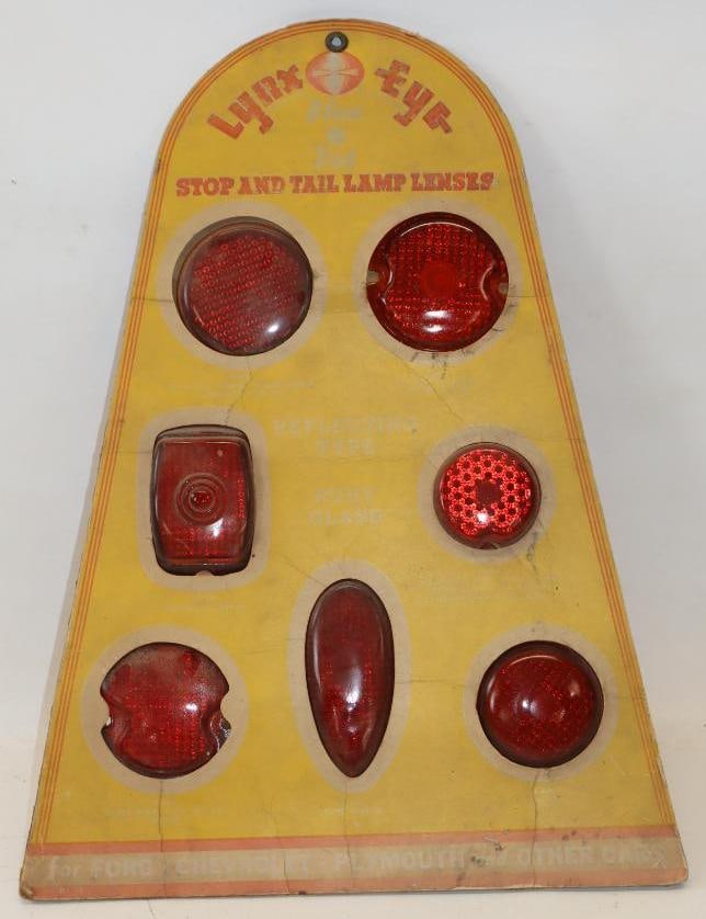 Lynx Eye Glass & Tail Lamp Lens Display with 7 Units (1 of 4)