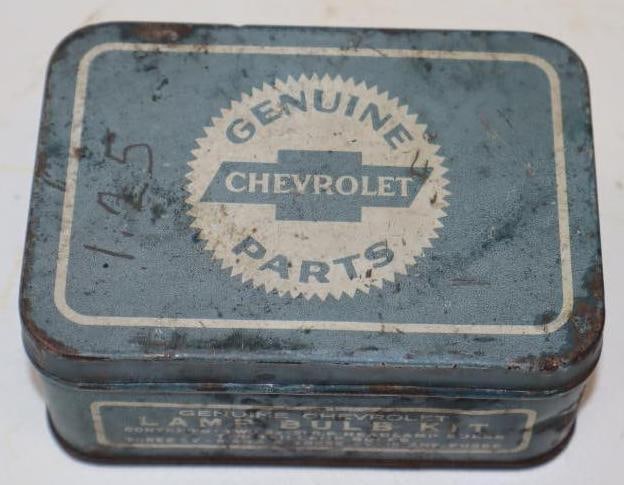 Chevrolet Genuine Parts Lamp Bulb Kit Tin (1 of 3)