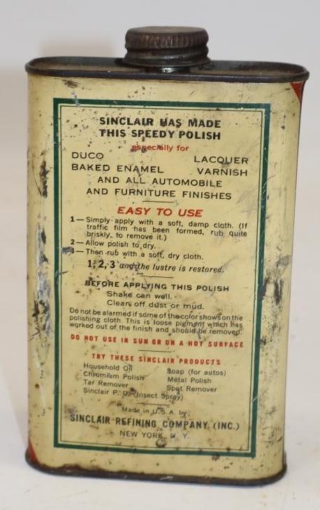Sinclair Automotive Polish 1 Pint Can - 2