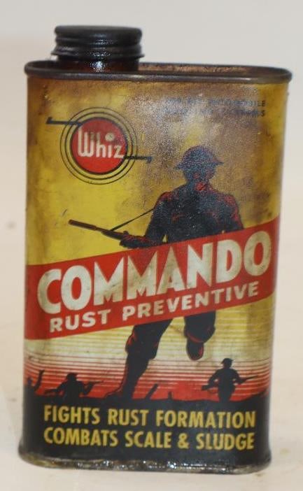 Whiz Commando 1 Pint Oil Can (1 of 2)