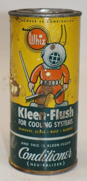 Whiz Kleen-Flush Radiator Conditioner Can: 18 oz