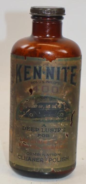 Ken-Nite 400 Graphic Polish Bottle with Paper Label: 16 oz