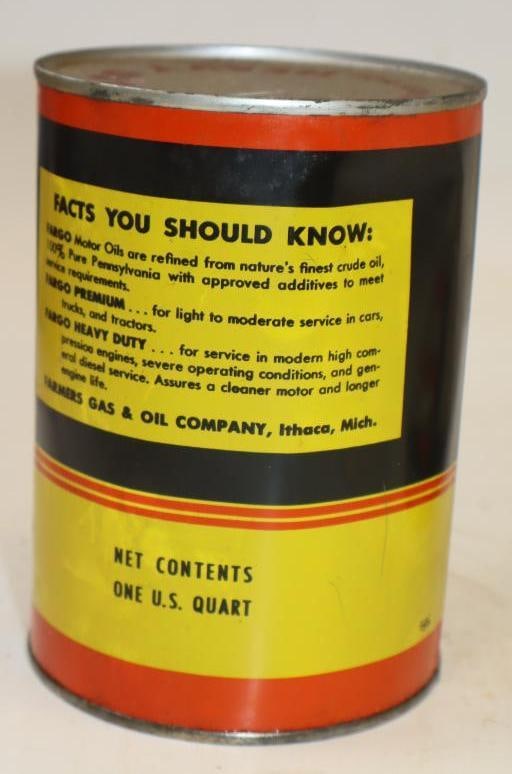 Fargo Metal 1 Quart Oil Can - 3