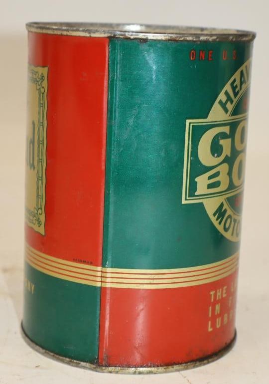 Gold Bond HD 1 Quart Metal Oil Can - 2