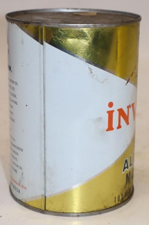 Invader Super All-Temp 1 Quart Metal Oil Can - 4