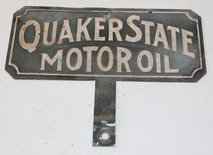 Quaker State Motoroil Lubester Paddle: 9.5" x 8"