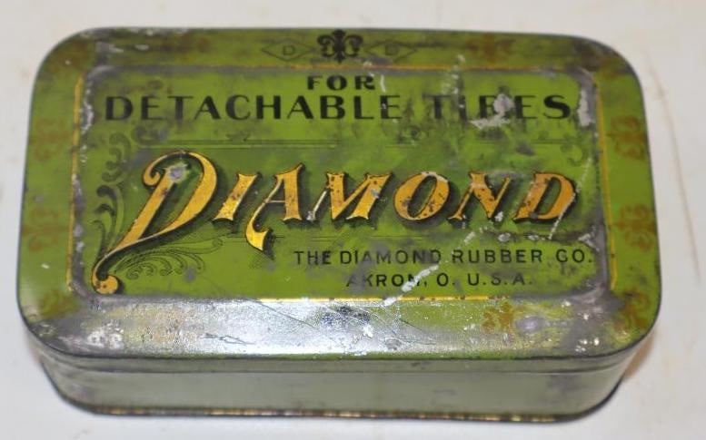 Diamond Detachable Tire Repair Kit: 4.5" x 2.5" x 1.5"