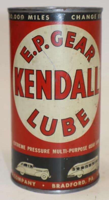 Kendall E.P. Gear Lube 1 lb Oil Can: 16 oz full