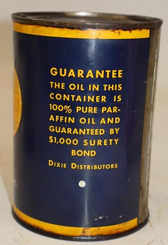 Dixie Super 1 Quart Metal Oil Can - 2