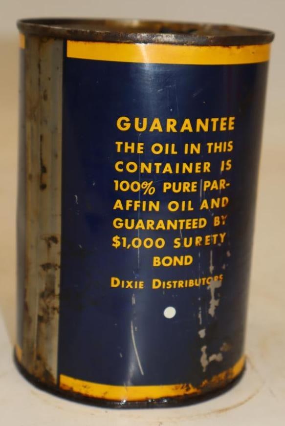 Dixie Super 1 Quart Metal Oil Can - 3