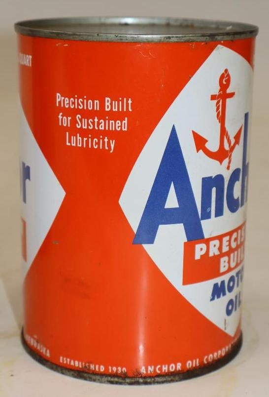 Anchor 1 Quart Metal Oil Can - 2