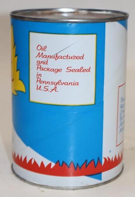 Clipper 1 Quart Composite Oil Can - 2