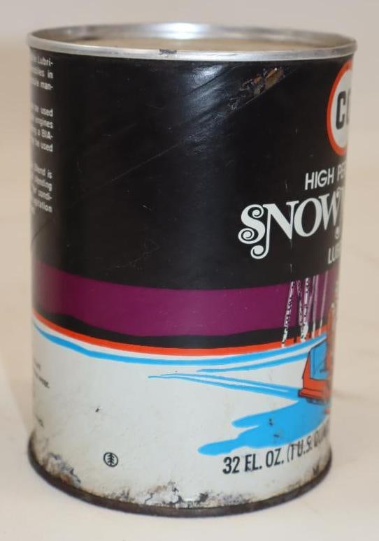 CoOp Snowmobile 1 Quart Composite Oil Can - 4