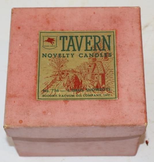 Group of 4 Tavern Novelty Candle (Small Snow Boys) in Original Box (1 of 5)