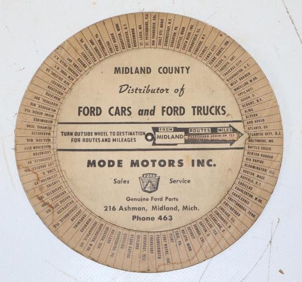 Ford Advertising Mileage Chart (1 of 3)