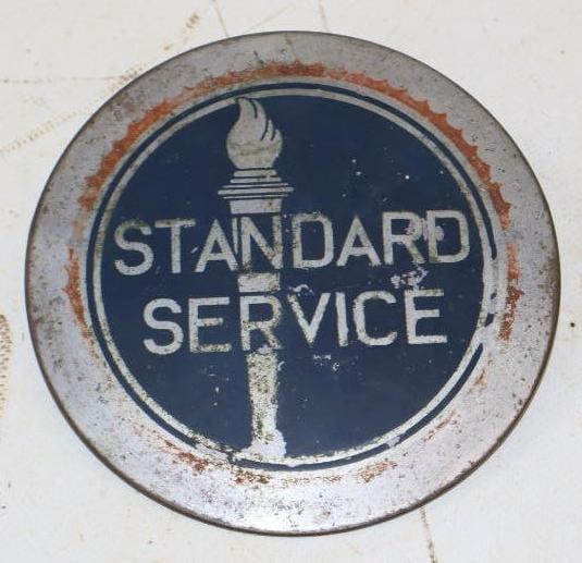 Standard Service Advertising Badge Sign: 4.75" x 4.75"