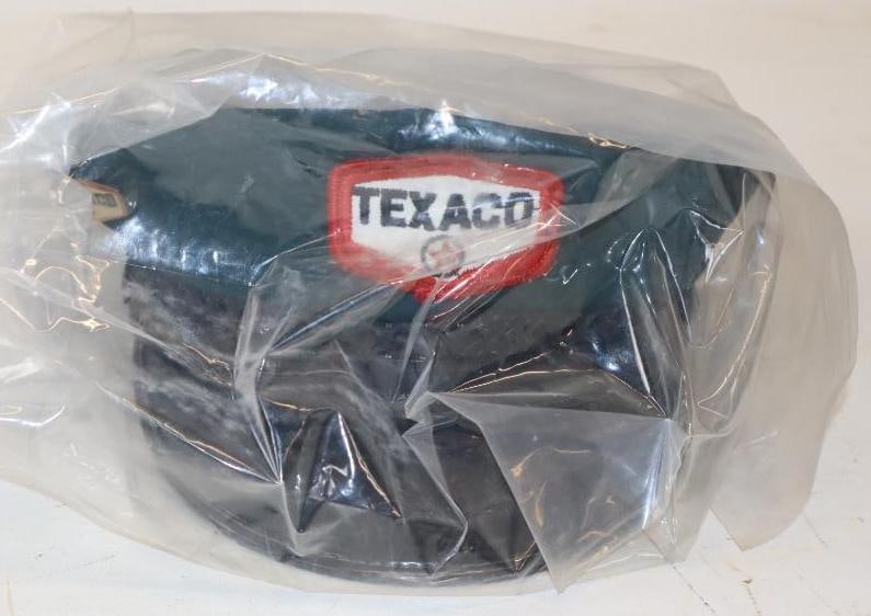Texaco Gas Station Service Attendant Hat: 9" x 11" x 4.5"