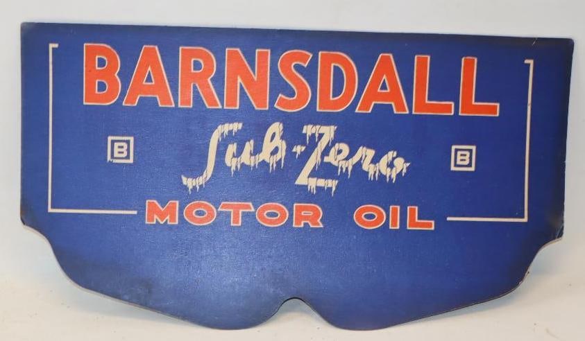 Barnsdall B2 Sub Zero Motoroil Radiator Winterfront: 19.75" x 11"