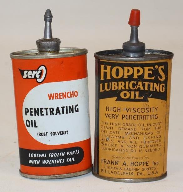 Group of 2 Hoppe's & Serco Handy Oil Cans (1 of 2)