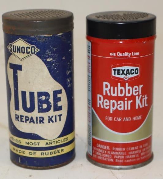 Group of 2 Texaco & Sunoco Tire Tube Repair Kits (1 of 2)