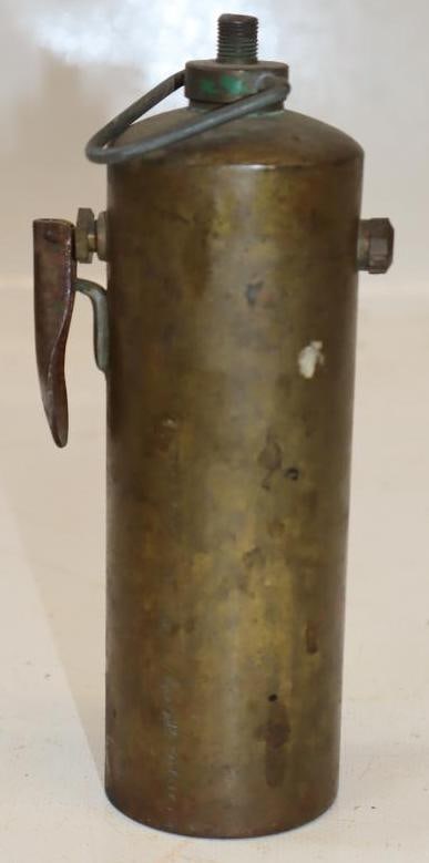 Brass "Sure Shot" Compressed Air Spray Can (1 of 3)