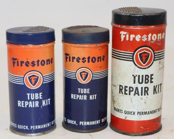 Group of 3 Firestone Tire Tube Repair Kits (1 of 2)