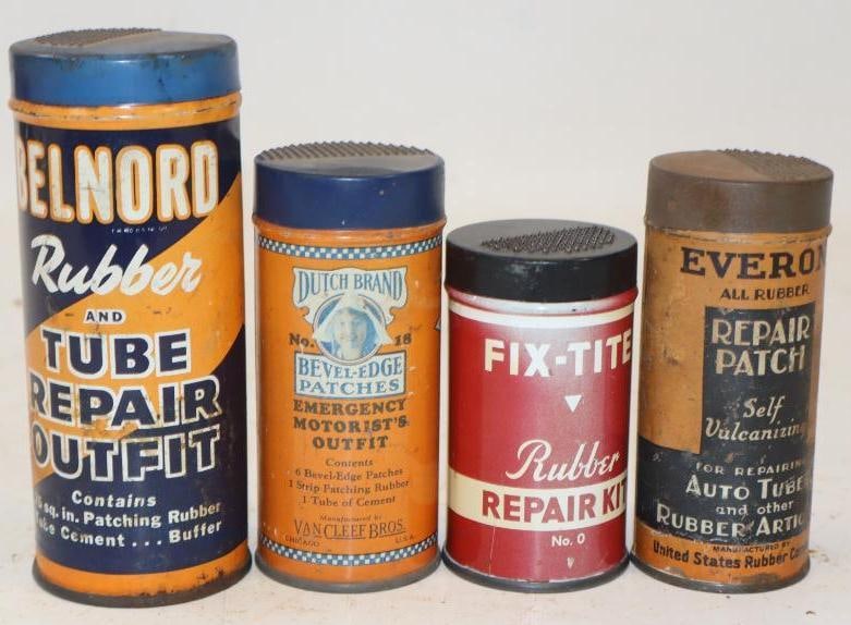 Group of 5 Different Tire Tube Repair Kits (1 of 2)
