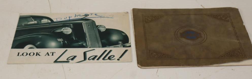 1926s Nash Advents Six and 37LaSalle Brochure Books (1 of 4)