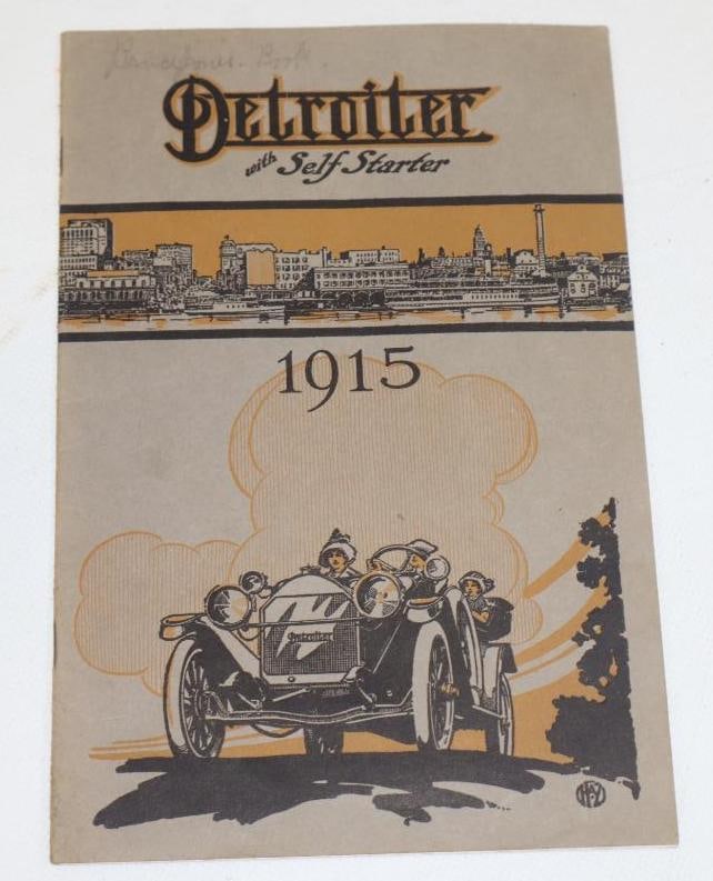 1915 Detroiter Automobile Dealership Brochure Book (1 of 4)