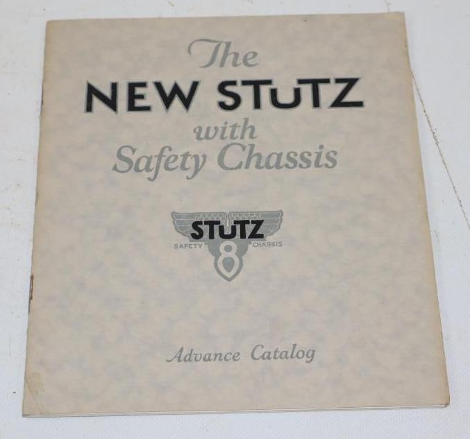 1927 Stutz Advances Dealership Catalog (1 of 4)