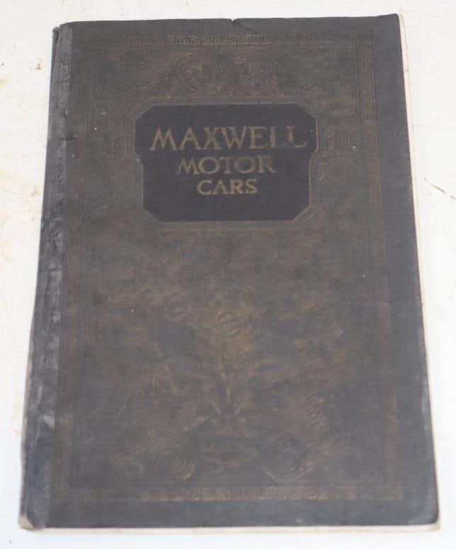 1910 Maxwell Motor Cars Dealership Books (1 of 4)