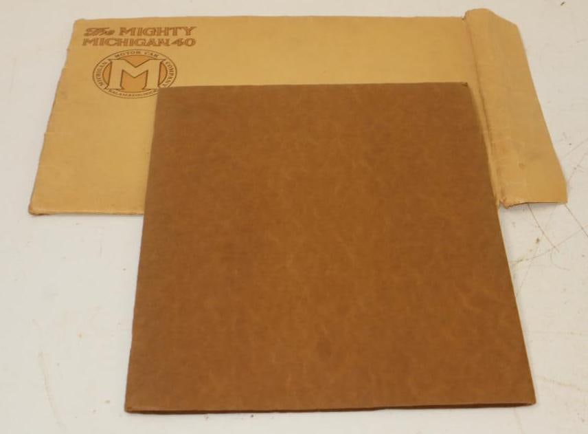 1913 The Mighty Michigan 40 Dealership Book With Original Envelope (1 of 4)