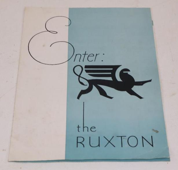 1930 The Ruxton Dealership Brochure (1 of 3)