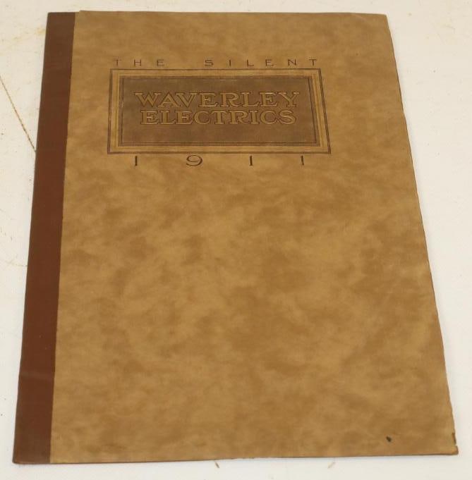 1911 Waverley Electric Carriages Dealership Brochure Booklet (1 of 4)