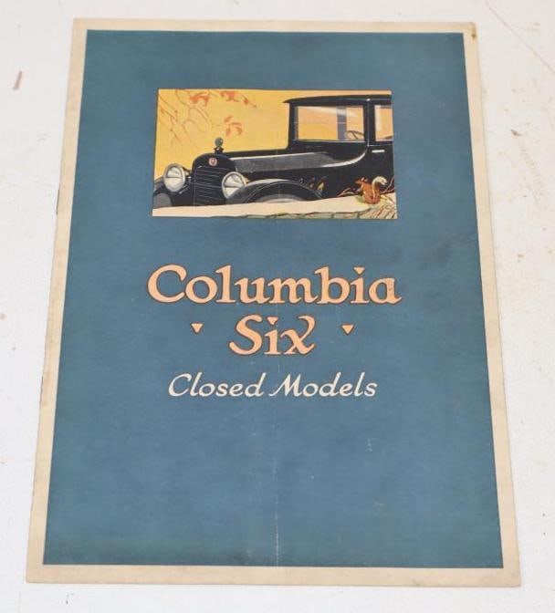 1920's Columbia Six Dealership Brochure Book (1 of 3)