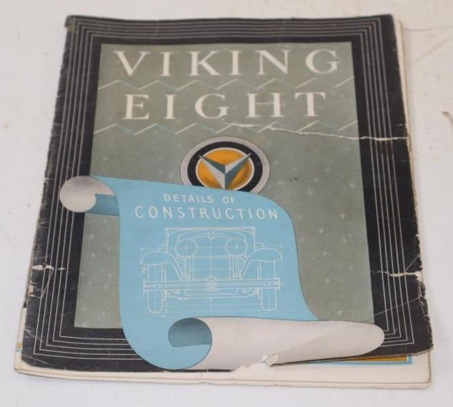 The Viking Eight 1920's Dealership Book: 8x10 Some Pages Are Loose