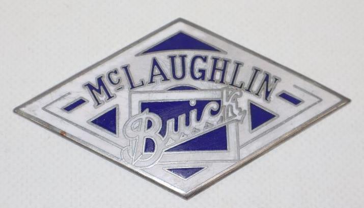 1923-25 McLaughin-Buick Cloisonne Radiator Emblem (1 of 2)