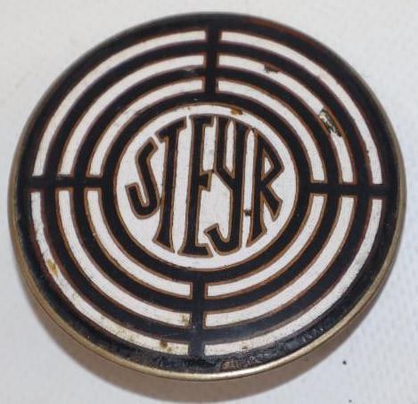 Steyr-Daimler WWII Cloisonne Emblem (1 of 2)