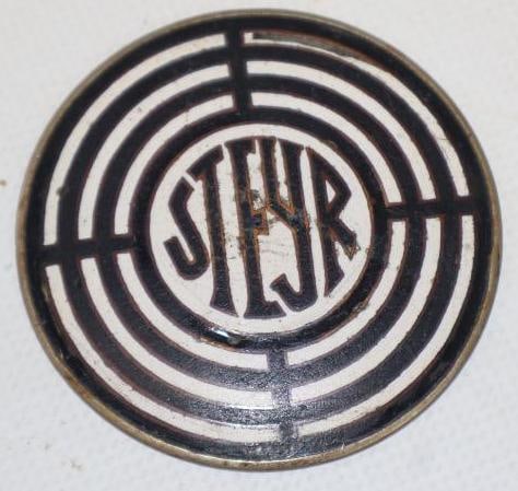 Steyr-Daimler WWII Cloisonne Emblem (1 of 2)