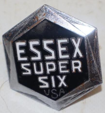 1929 Essex Super Six Cloisonne Radiator Emblem (1 of 2)