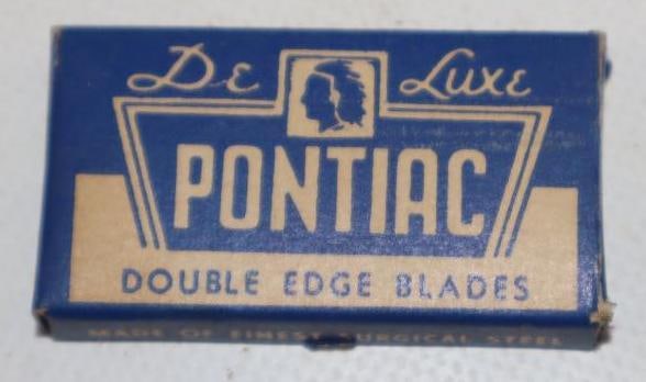 Pontiac Double Edge Razor Blades in Original Box (1 of 2)