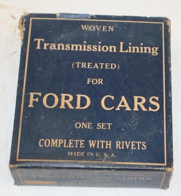 Woven Transmission Lining For Ford Cars in Original Box: 5x2x5.5