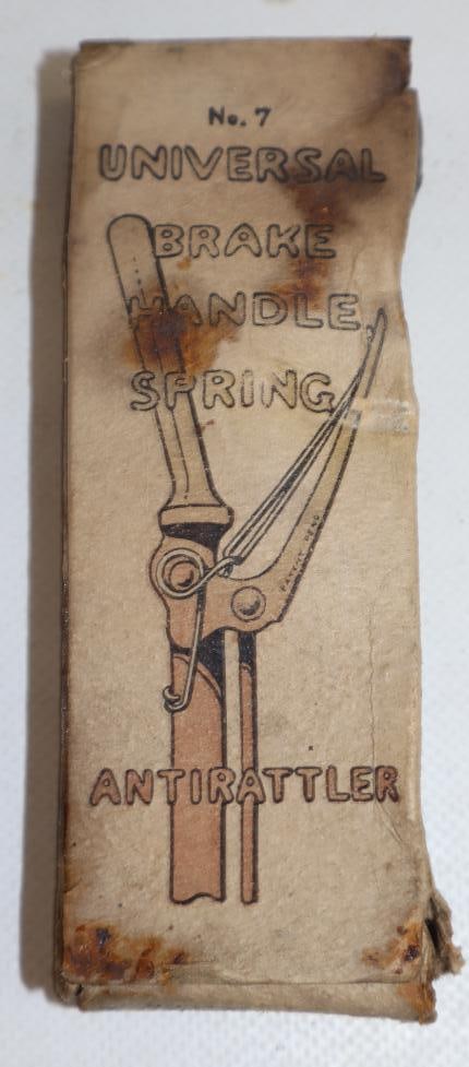 Universal Brake Handle Spring For Fords In Original Box: 4.75x2x1