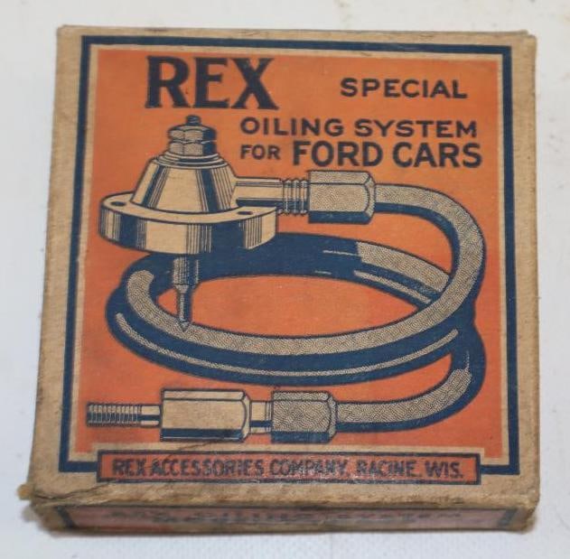 Rex Oiling System For Fords In Original Box: 4x4x1.5