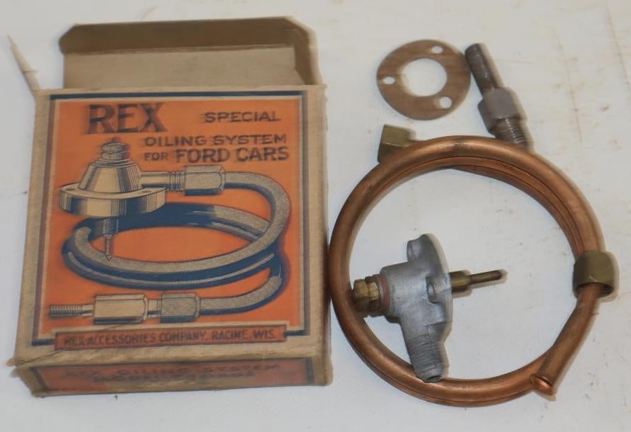 Rex Oiling System For Fords In Original Box - 4