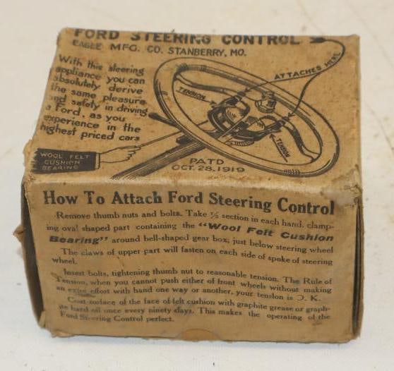 1919 Ford Steering Control By Eagle MFG in Original Box: 5x4x3.5