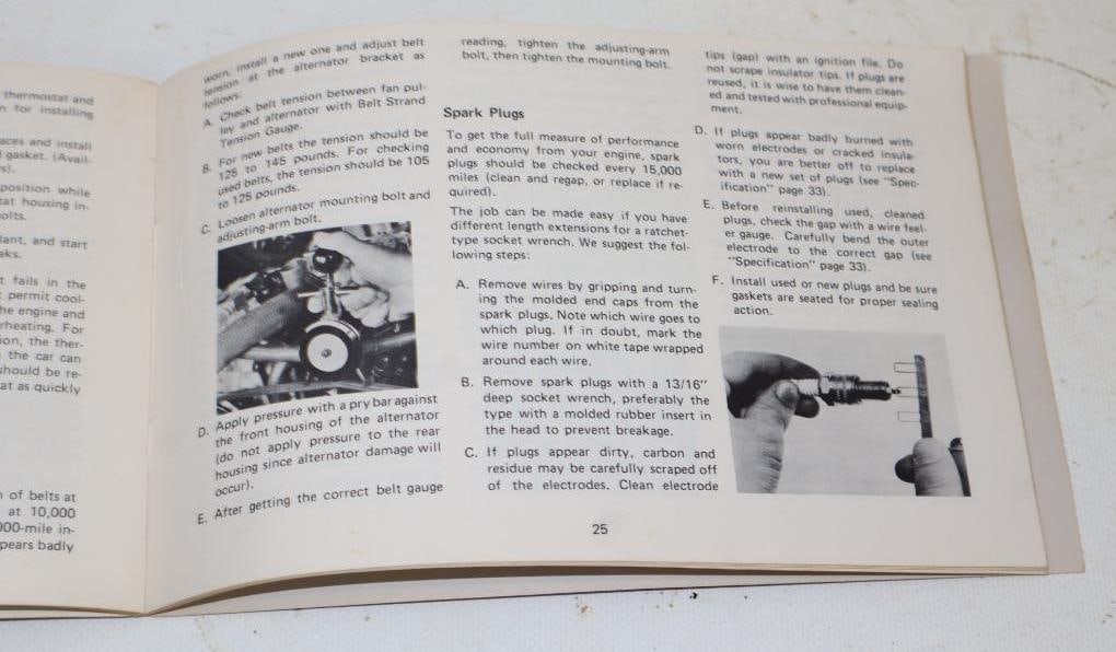 Bricklin Vehicle Owners Manual - 3